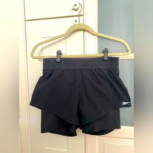 Preloved Reebok Women’s Speedwick running athletic shorts Sz S Black
